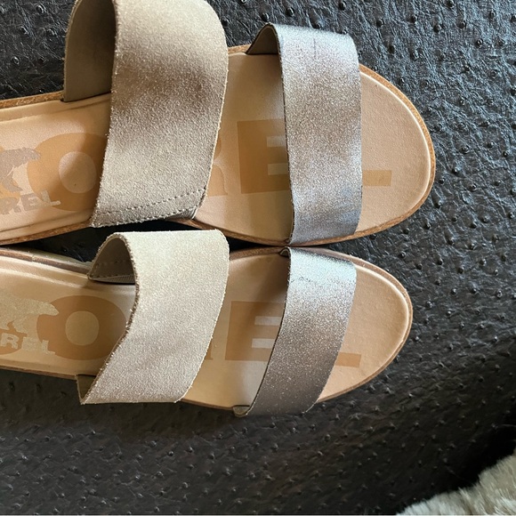 Sorel Women's Sandals in Taupe and Gray - Picture 1 of 2